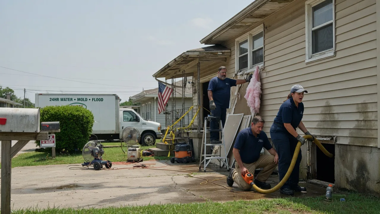 Water Damage Repair in Luck, WI near me